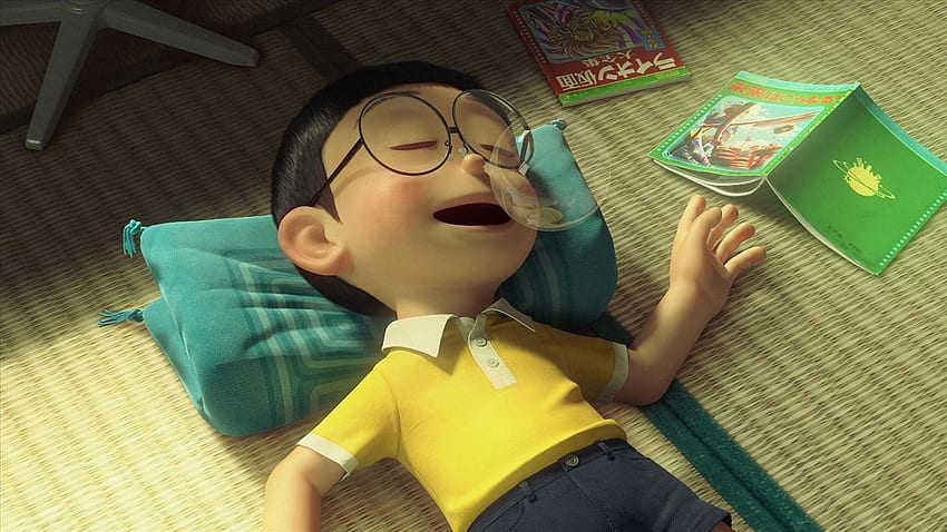 Nobita dormindo, Nobita sozinho papel de parede HD