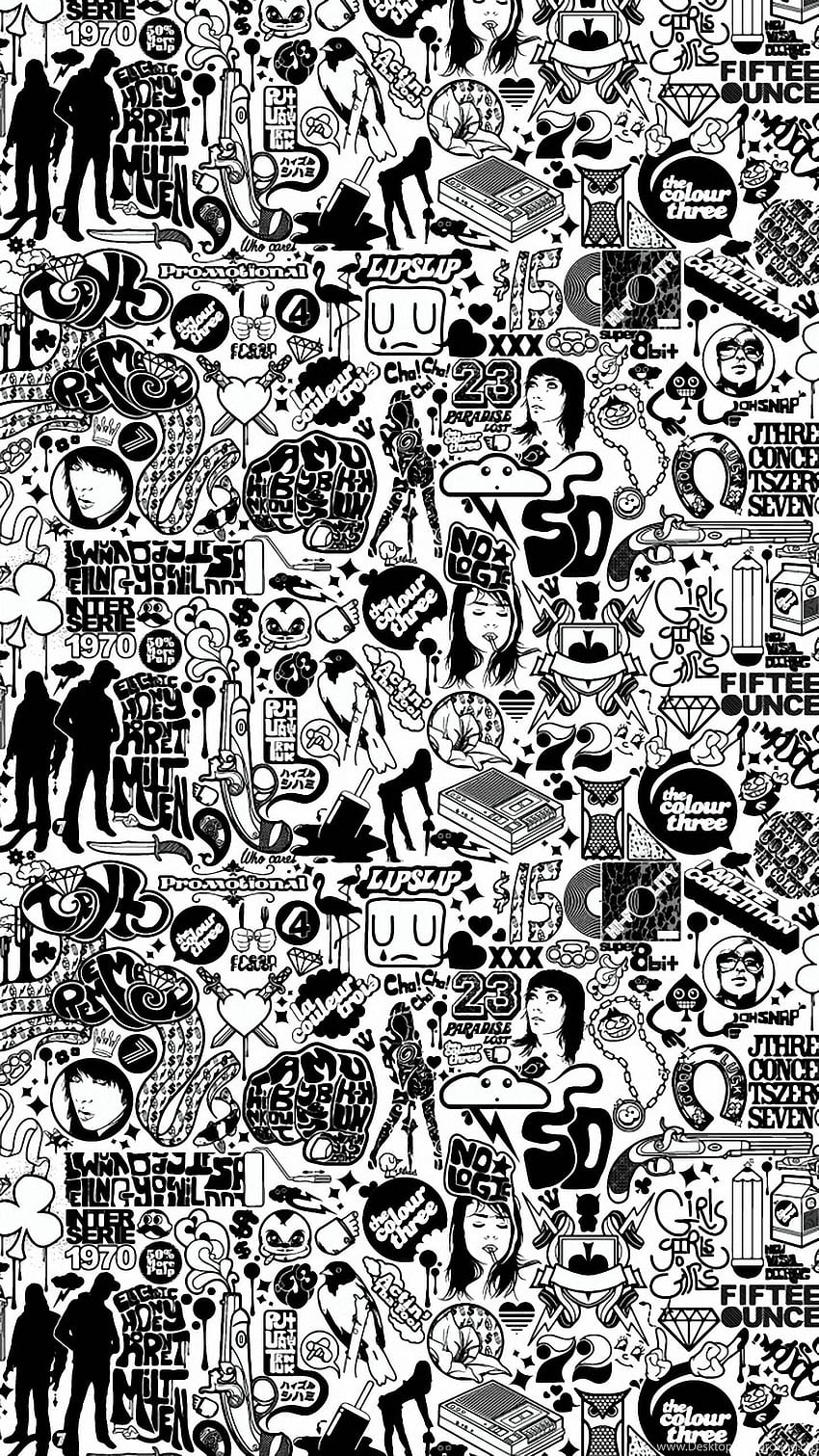 Comics Black And White Lg G3 Background, 1440X2560 White HD phone wallpaper