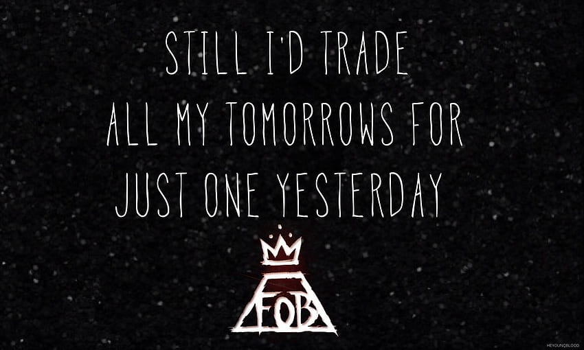 fall out boy tumblr - Its more than just music, Fall Out Boy Quotes HD wallpaper