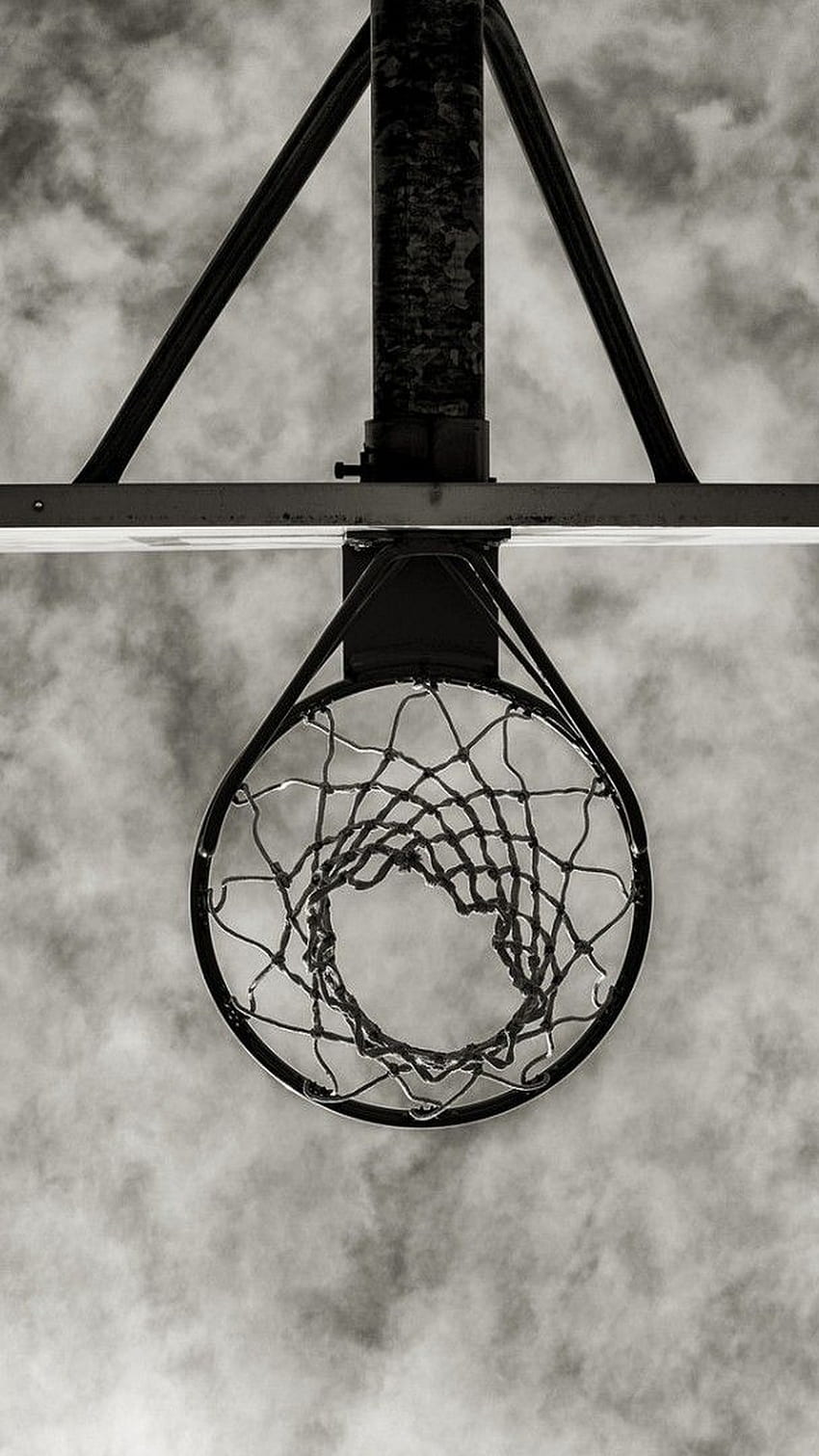 Basketball Black White, Basketball Black and White HD phone wallpaper