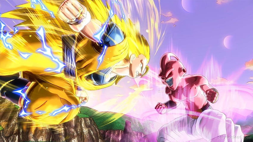  Dragon Ball Xenoverse Goku vs Majin Boo Showdown, Dragon Ball Buu, Fondo de pantalla HD