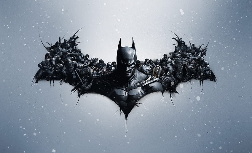 ゲーム、バットマン：アーカム・ビギンズ、バットマン バッチ 高画質の壁紙