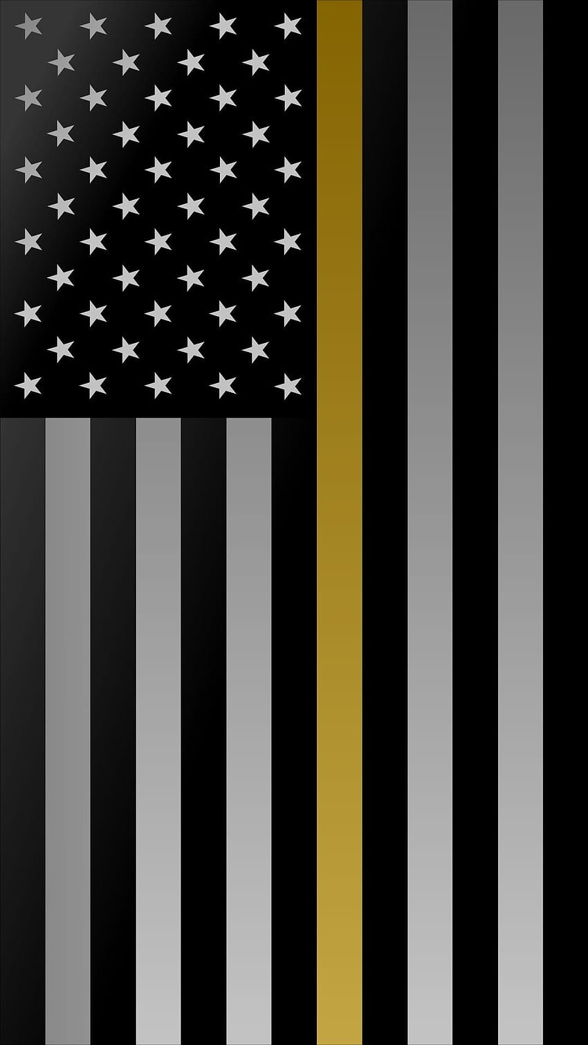 Yellow Line Flag - Awesome, Blue Line Flag HD phone wallpaper