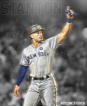 Miami Marlins Giancarlo Stanton transparent PNG - StickPNG