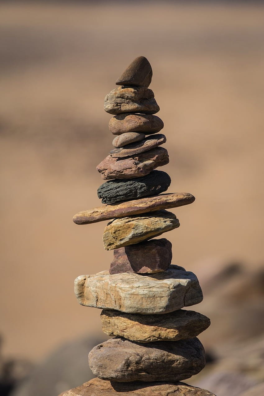 Zen Rocks, Zen Balance HD phone wallpaper