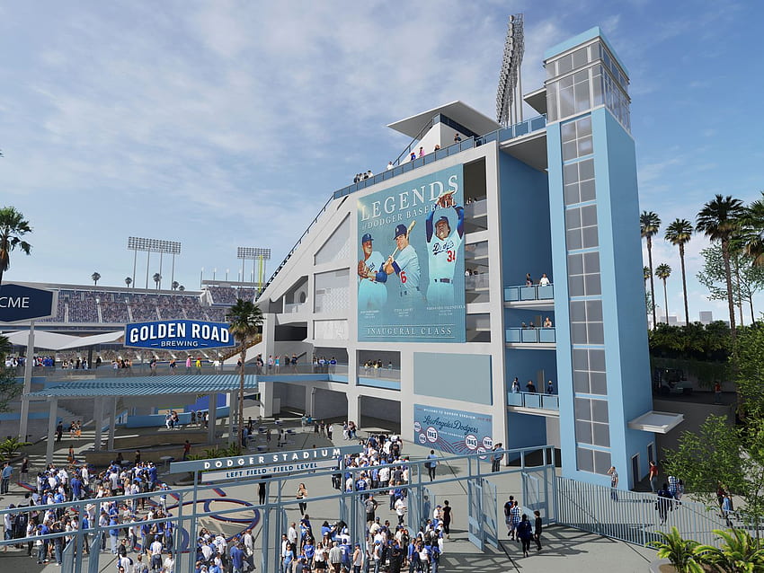 ドジャー スタジアム LA の球場で計画されている 1 億ドルのアップグレード 高画質の壁紙 Pxfuel