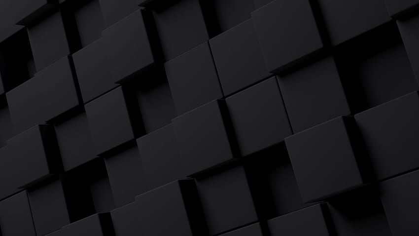 Negro, patrón, cubos oscuros, abstracto, , ba787c, Resumen negro oscuro fondo de pantalla