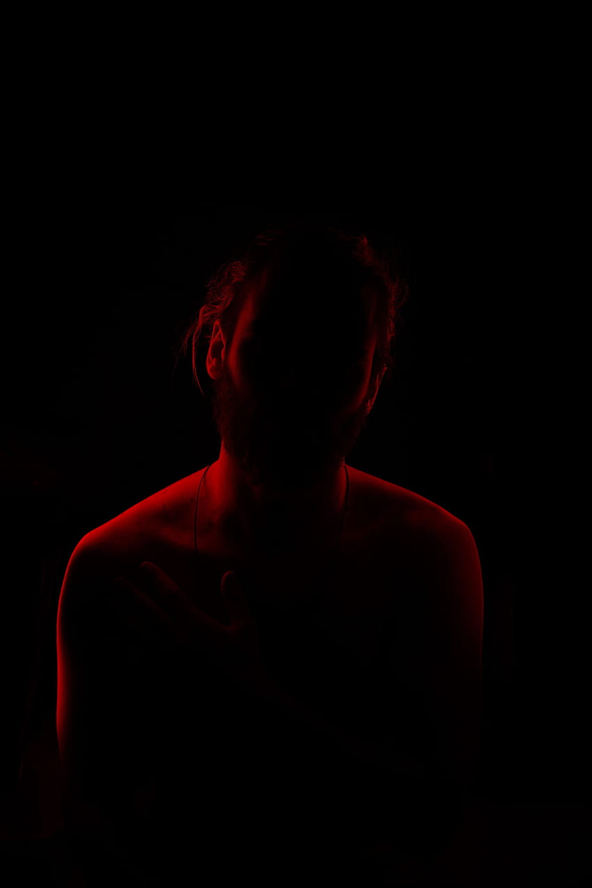 Dark, Silhouette, Backlight, Illumination, Human, Person HD phone wallpaper