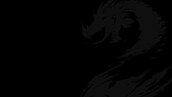 black dragon with copy space.generative ai Stock Illustration | Adobe Stock