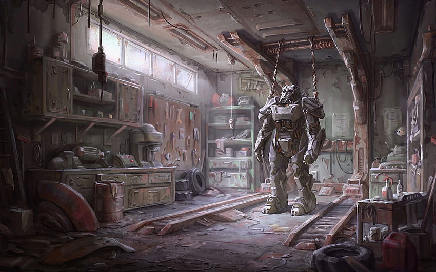 Fallout 4, Lone Wanderer HD wallpaper