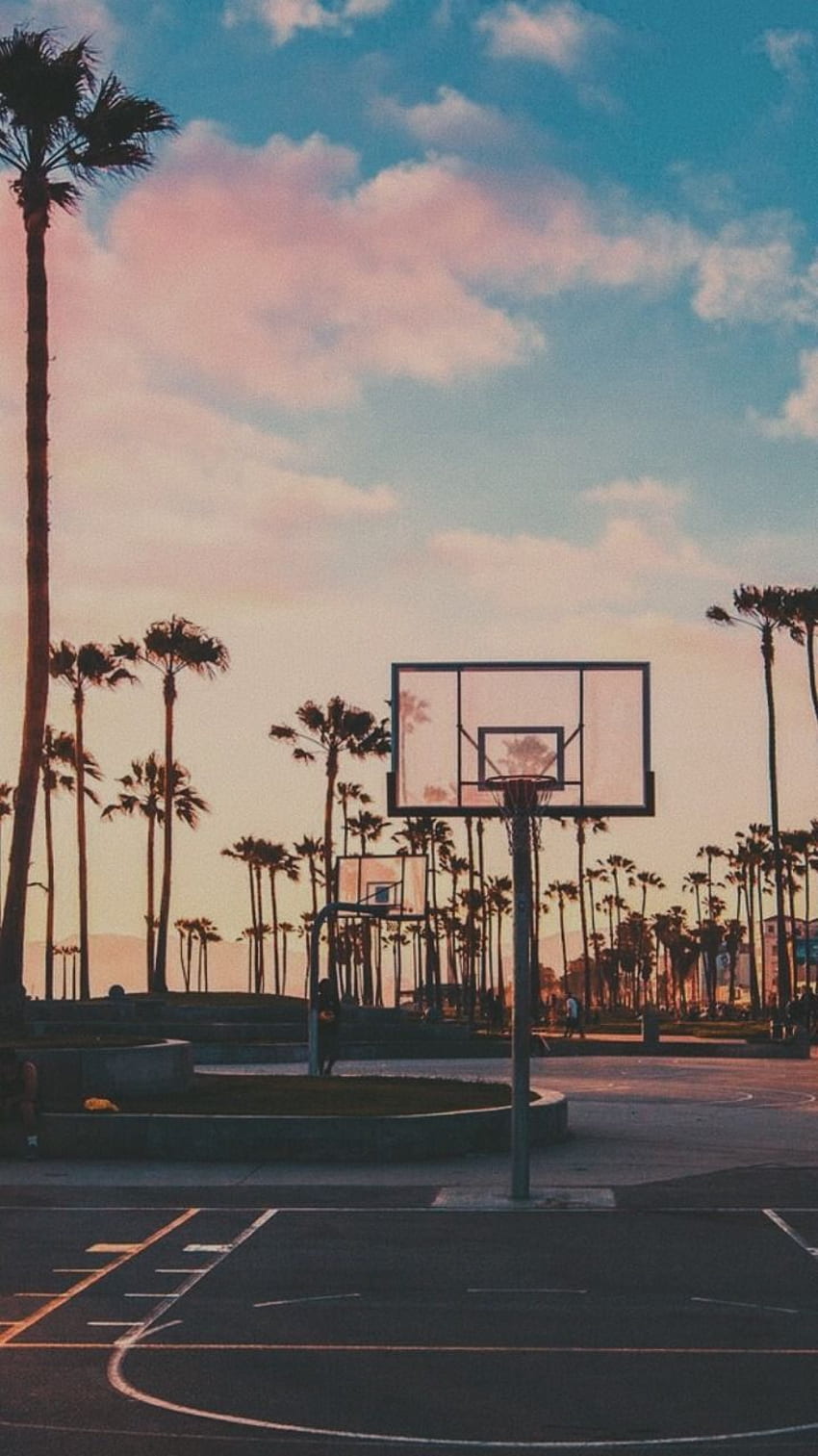playa, Basketball Scenery HD phone wallpaper