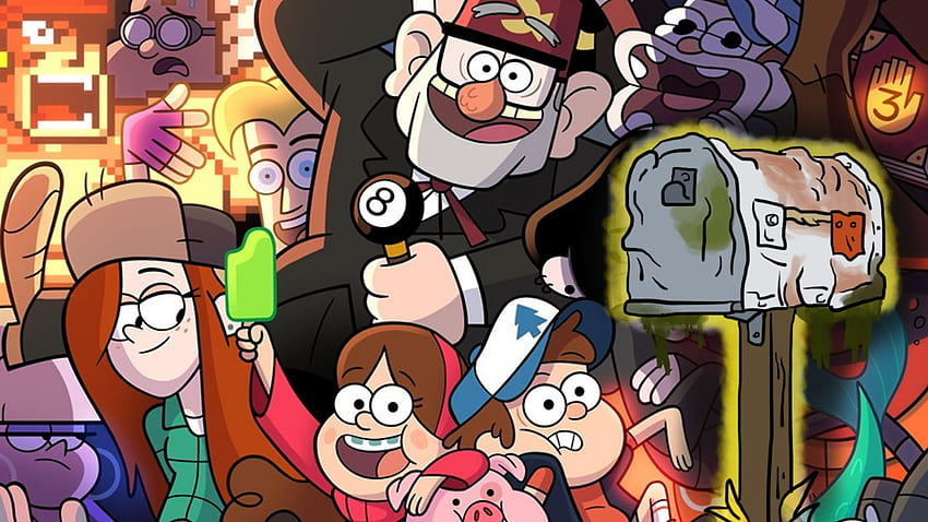 Gravity Falls character for a day. The Royal Order of the Holy Mackerel, Gravity Falls Characters HD wallpaper
