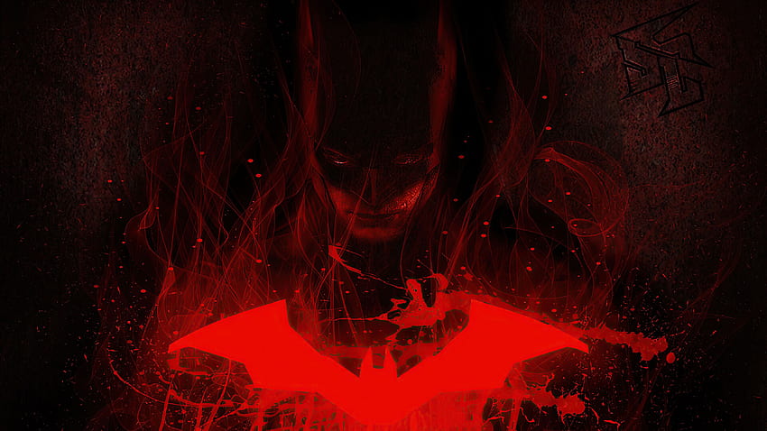 Wallpaper red glow, batman, art desktop wallpaper, hd image, picture,  background, ddcca4