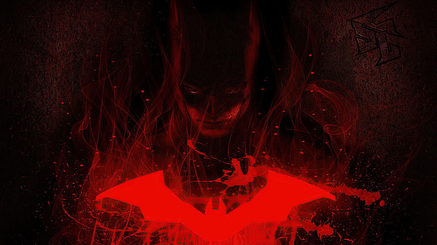 The Batman Red Theme Dope, HD wallpaper