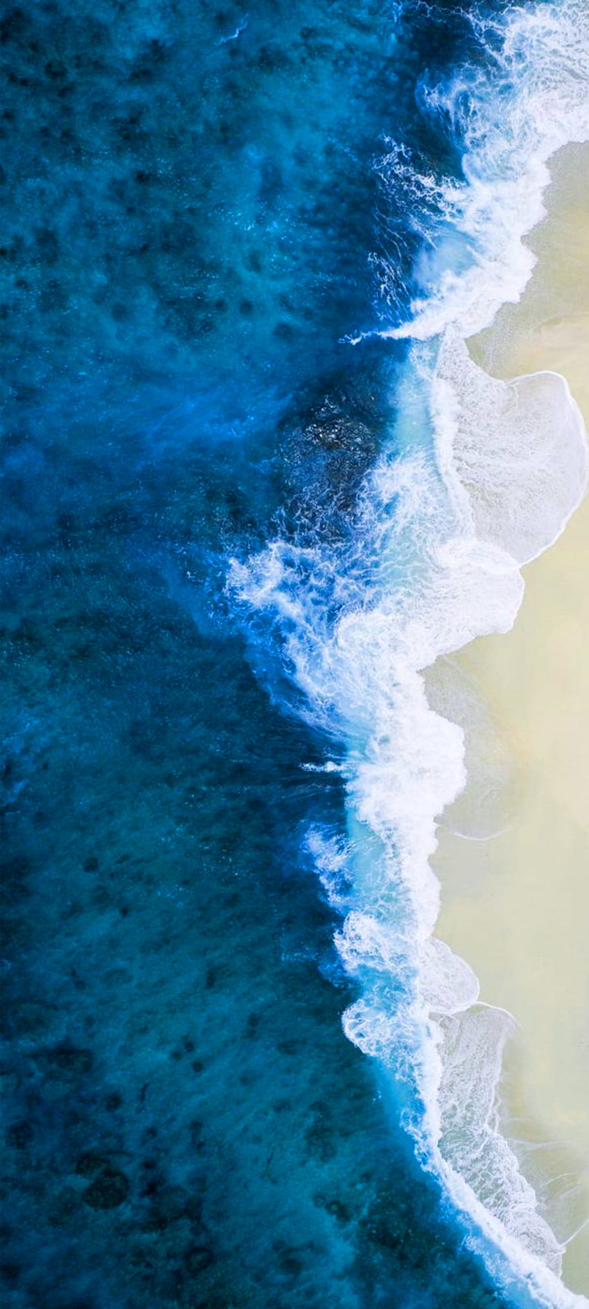 Blau, das auf Ihrem Nokia 8.3 5G perfekt aussieht - Strand auf den Malediven - . Hintergrund. Mobiltelefon, Nokia Android HD-Handy-Hintergrundbild