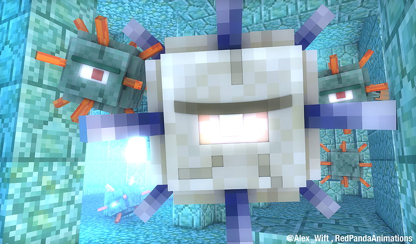 You came to the wrong underwater neighbourhood![], Minecraft Villager HD wallpaper