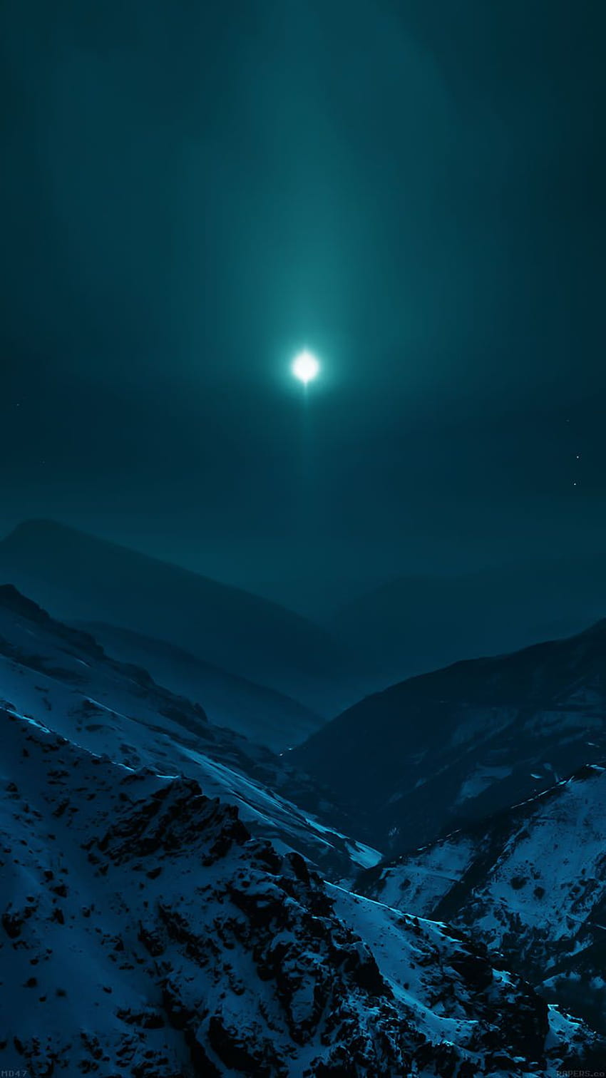 IPhonePapers - nature earth asleep mountain night HD phone wallpaper ...