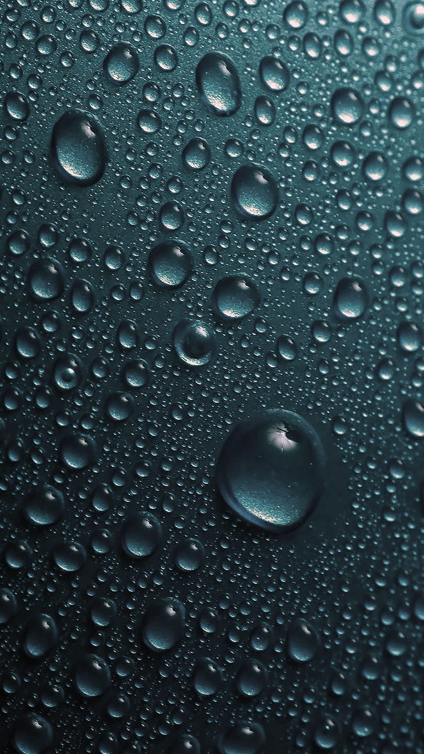 Vr32 Rain Drop Blue Water Sad Pattern Dark - iPhone, Raindrop HD phone wallpaper