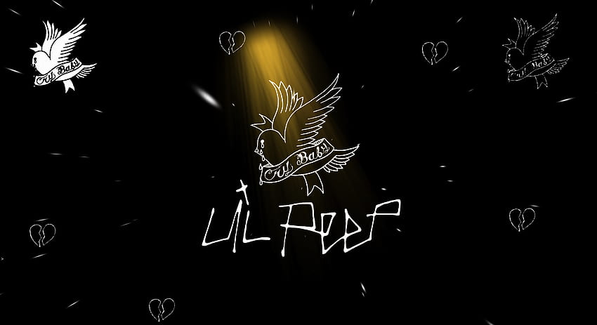 Lil Peep Background I Made & Here Is Engine One As Well ( Sharedfiles Filedetails ?id=1583977184&searchtext= Lil Peep): LilPeep, Lil Peep Logo HD wallpaper