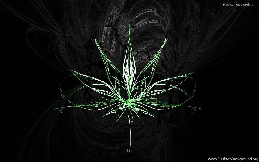 당당한 디자인 잡초 재미있는 마리화나 X HD 월페이퍼