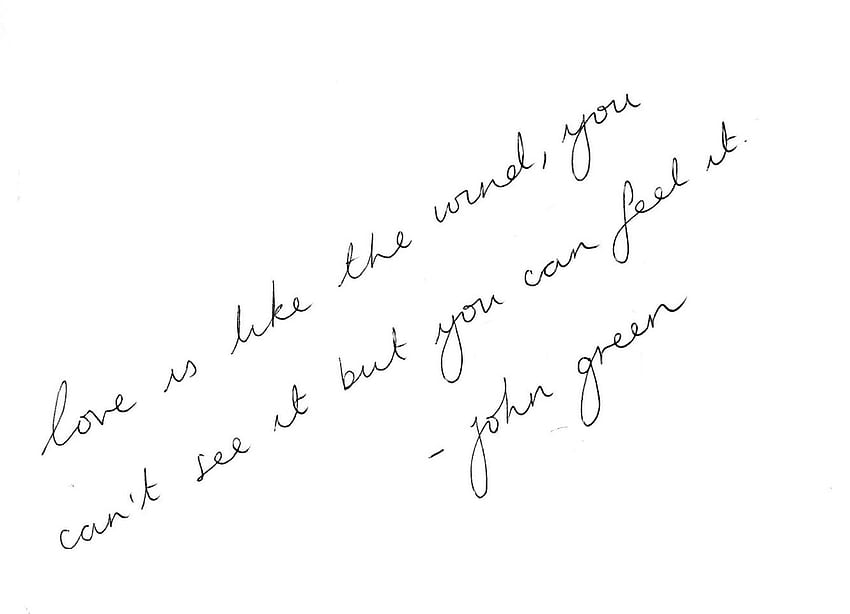 Kutipan Cinta John Green 11 Wallpaper HD