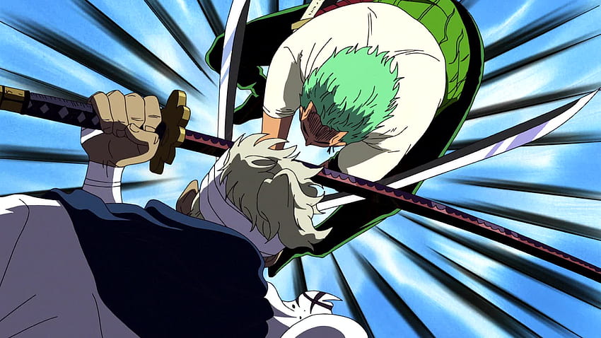 One Piece: Thriller Bark (326-384) (English Dub) Appearing from the Sky!  That Man Is the Humming Swordsman! - Watch on Crunchyroll
