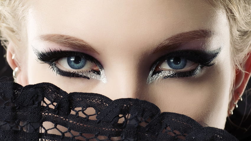 Blue eyes in a beautiful make up and [] for your , Mobile & Tablet. Explore Beautiful Eyes . Most Beautiful Eyes , Eye HD wallpaper