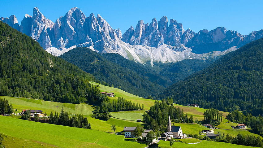 İsviçre Manzarası, İsviçre Dağları HD duvar kağıdı