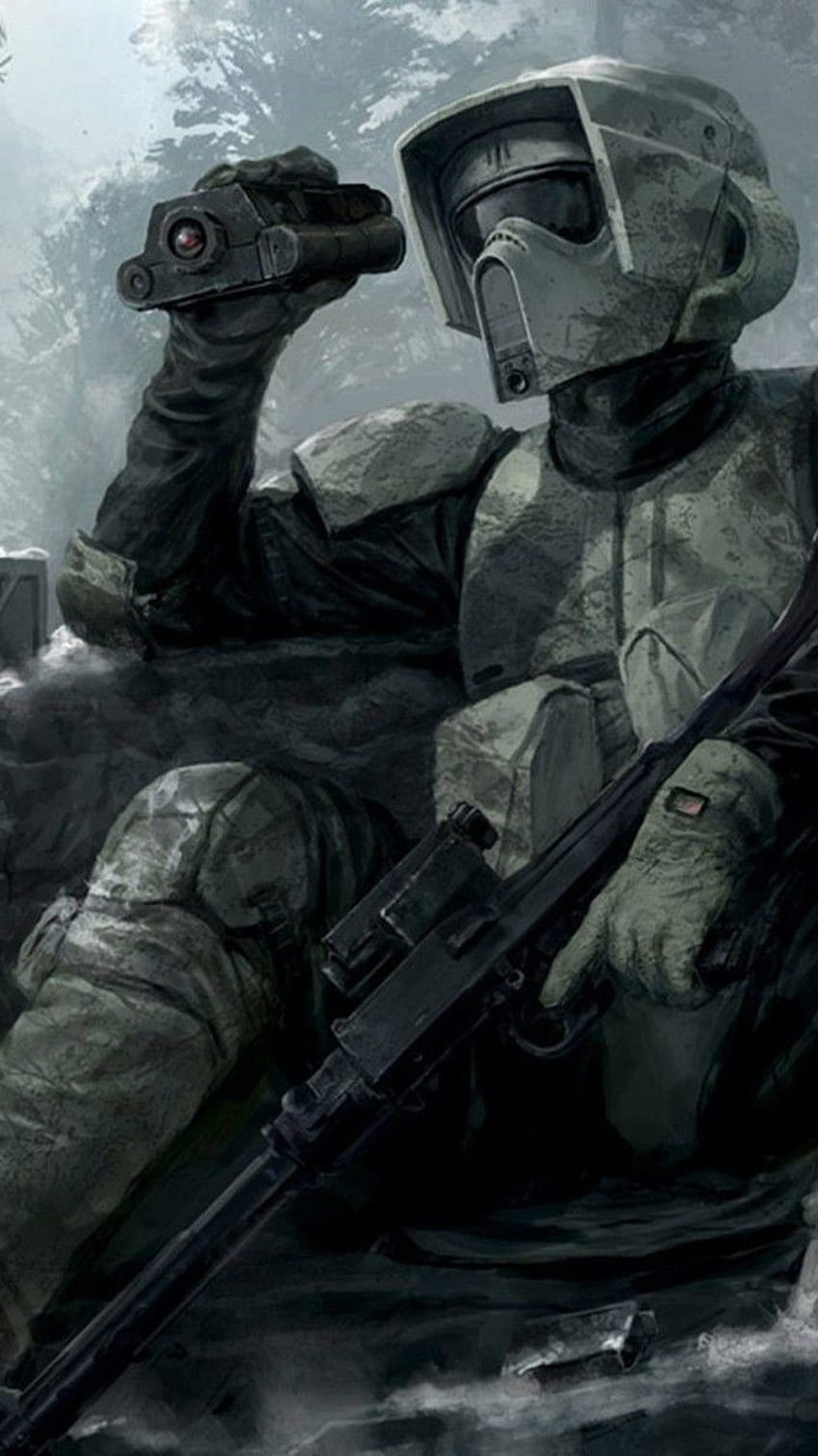 Star Wars, Scout Trooper HD-Handy-Hintergrundbild