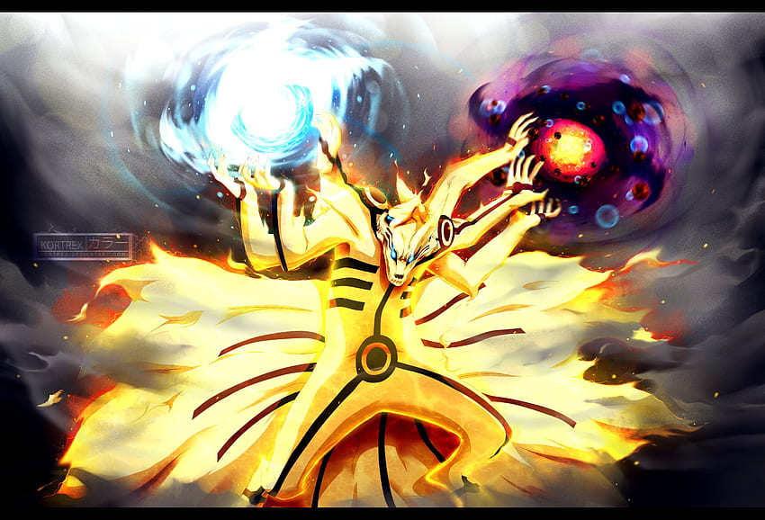 Naruto Kyuubi-Modus, Naruto Sage Kyuubi-Modus HD-Hintergrundbild