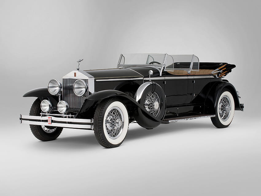 Rolls Royce Phantom, fantôme, classique, voiture, royce, antiquité, rouleaux, automobile Fond d'écran HD