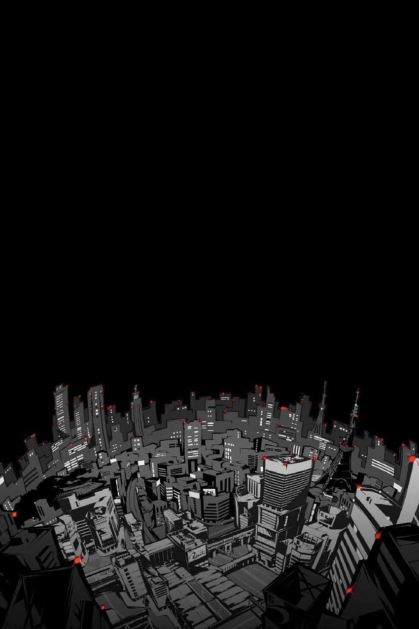 Khám phá thành phố đầy màu sắc trong hình nền HD Persona