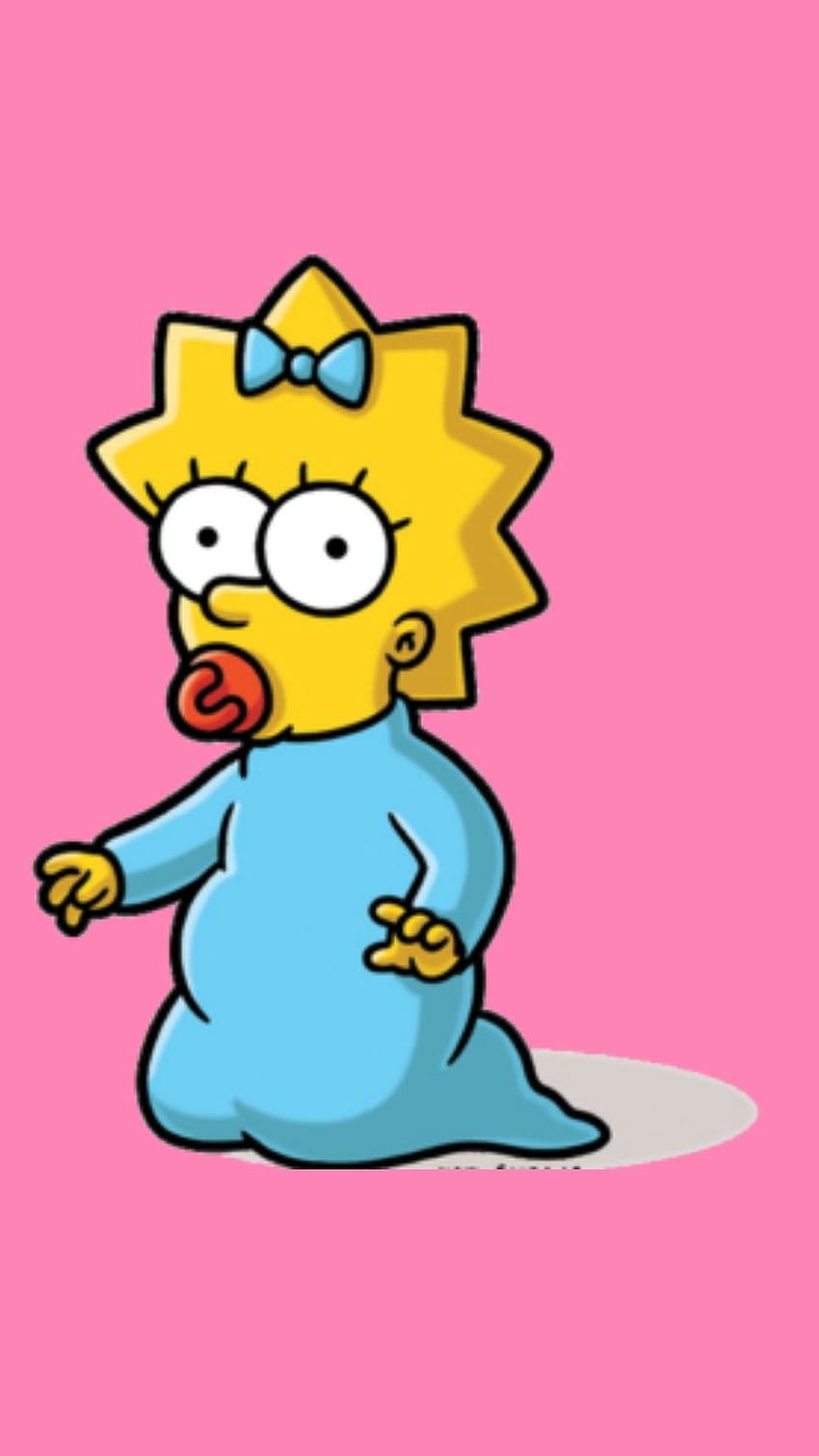 The Simpsons 5. Maggie simpson, The simpsons, Cute panda drawing, Meggie Simpson HD phone wallpaper
