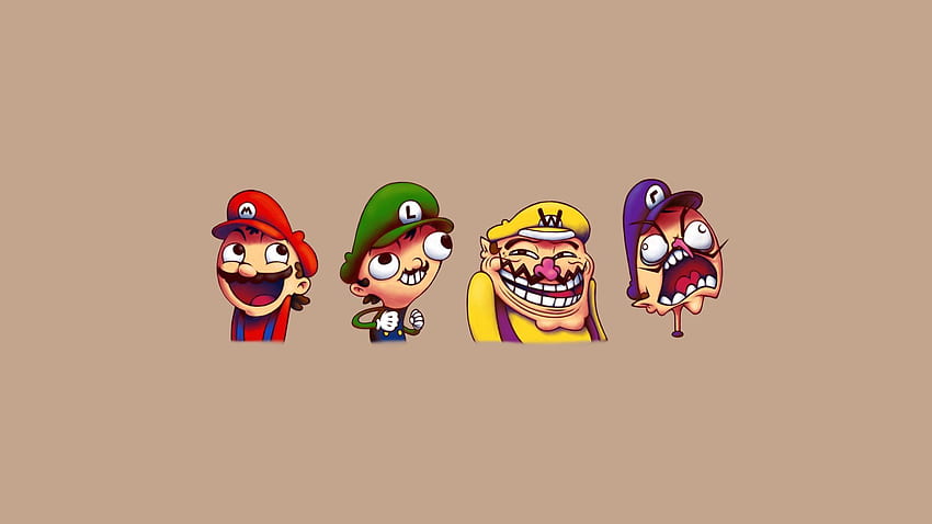 Mario wallpaper | Funny wallpapers, Wallpaper, Fun