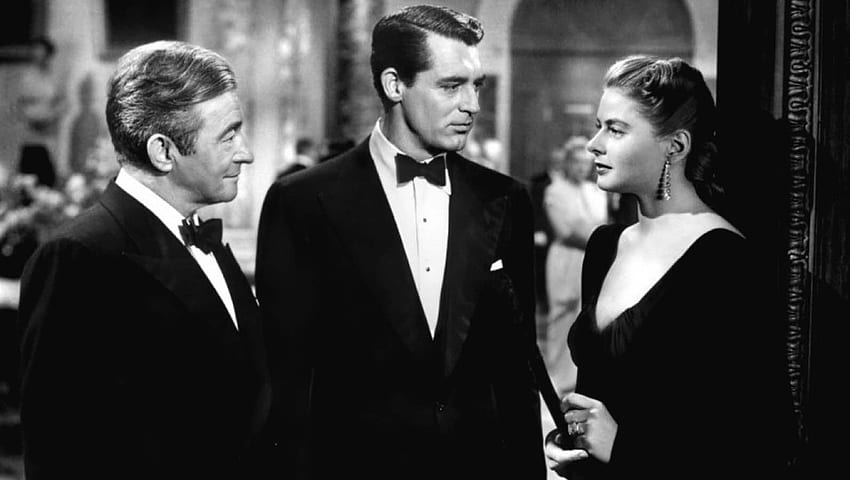 Cary Grant Actor Ingrid Bergman Alfred fondo de pantalla
