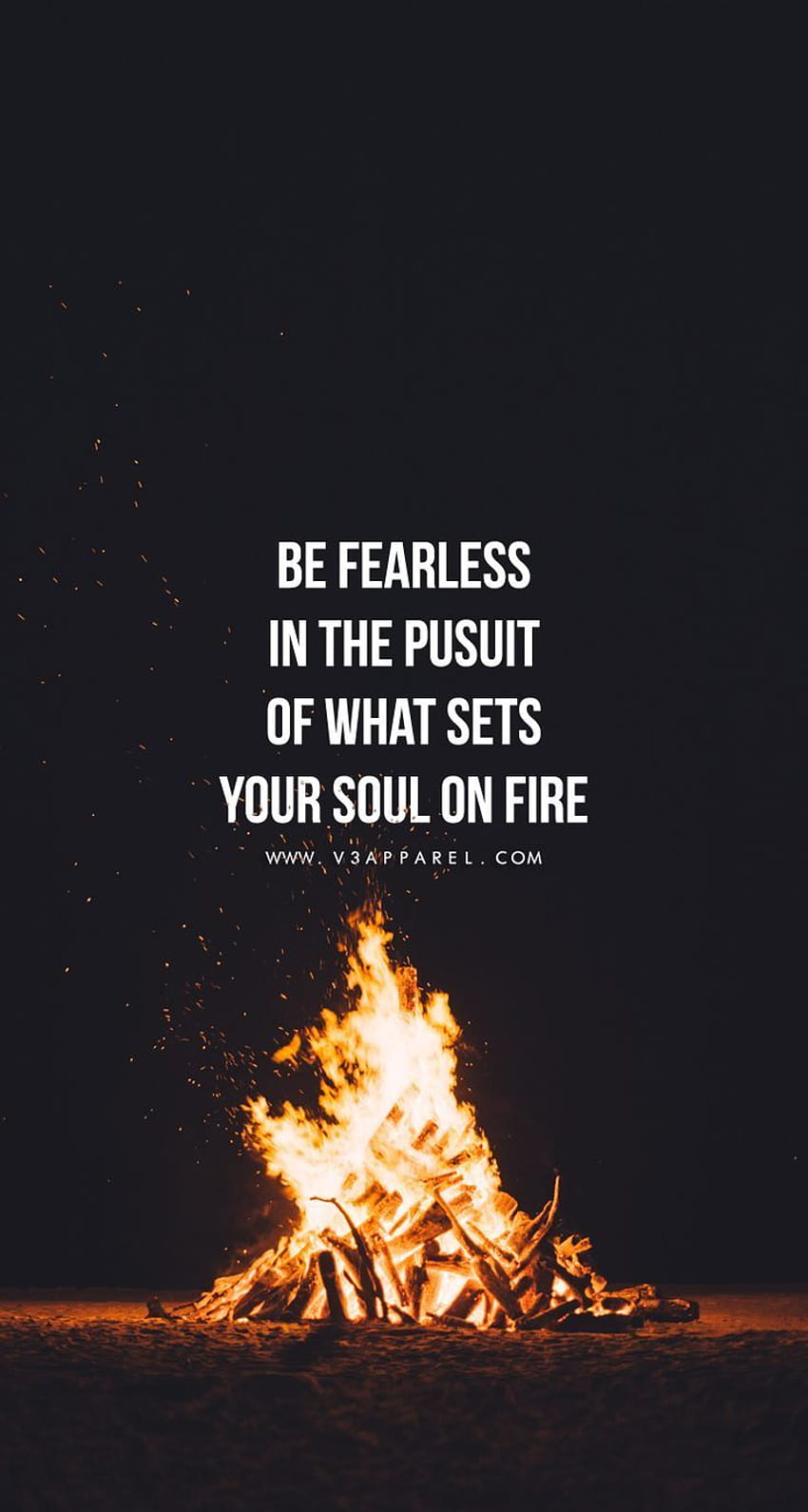 Be fearless in the pusuit of what sets your soul on fire. Head HD phone wallpaper