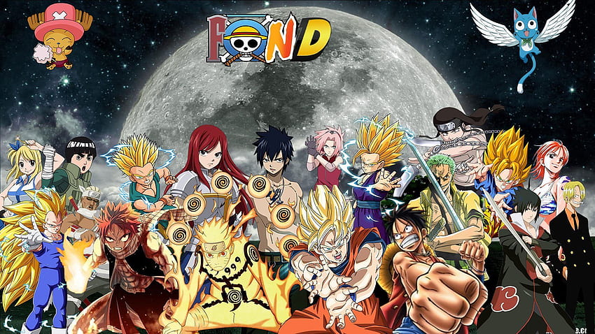 One piece and fairy tail HD wallpapers | Pxfuel