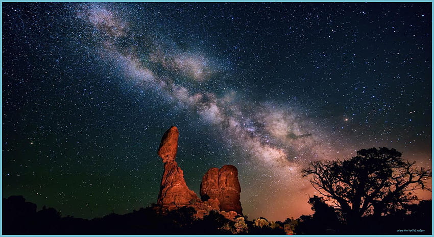 Cielo Nocturno del Desierto - Cielo Nocturno del Desierto Superior - Cielo Nocturno del Desierto de Atacama fondo de pantalla