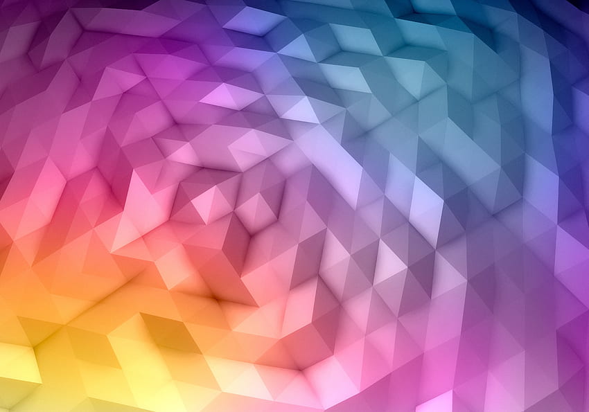 Kyle Gray, Abstract, Low Poly / und mobiler Hintergrund, Low Poly Abstract HD-Hintergrundbild