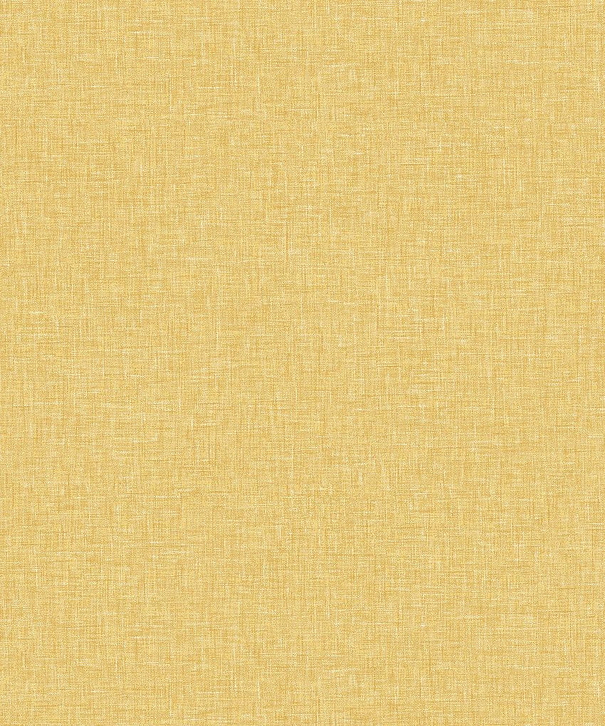 Detalhes sobre efeito de tecido sintético - textura de linho arthouse amarelo mostarda 676009 Papel de parede de celular HD