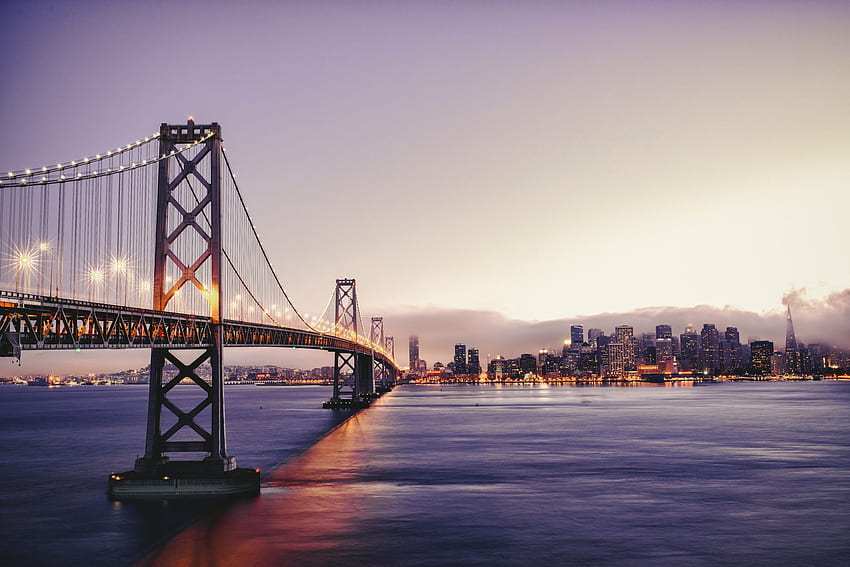Ponte della Baia di San Francisco., Area della Baia Sfondo HD