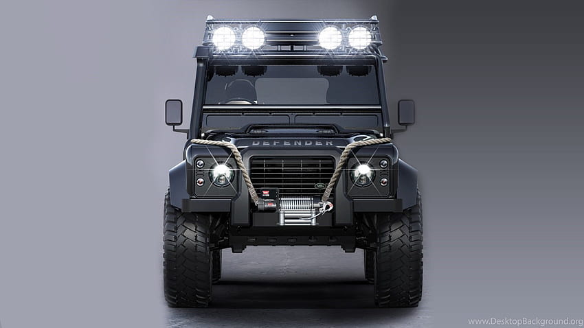 Land Rover Defender 2015 James Bond SPECTER Villain Car Wallpaper HD
