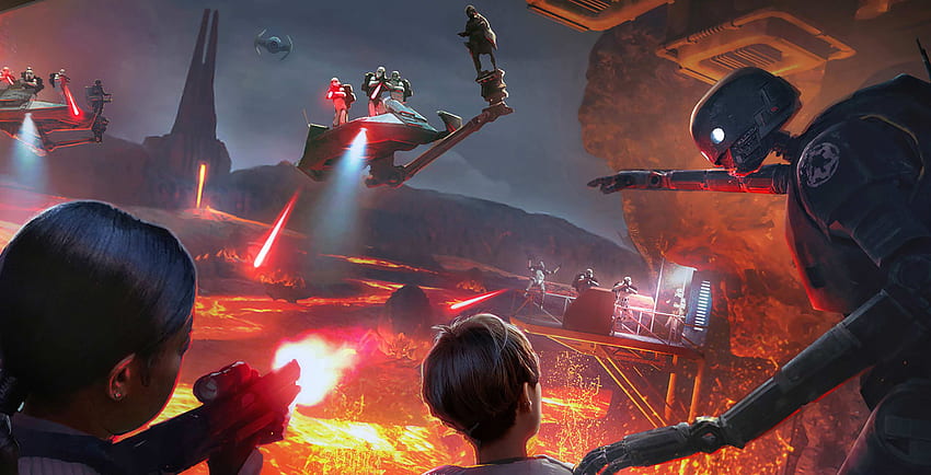 Güç, Rec Room'un yeni Star Wars VR deneyimi ile güçlü HD duvar kağıdı