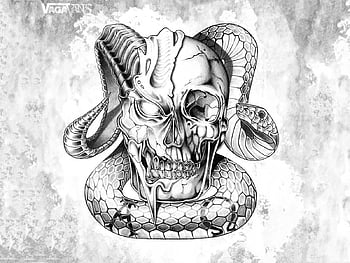 Tattoo skull design HD wallpapers | Pxfuel