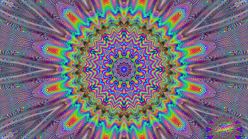 Mandala, Colorful Mandala Pattern HD wallpaper