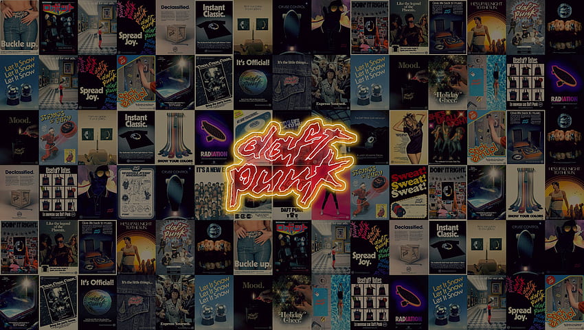 Daft Punk Pop Up Shop Inspired , Pop Punk Aesthetic HD wallpaper