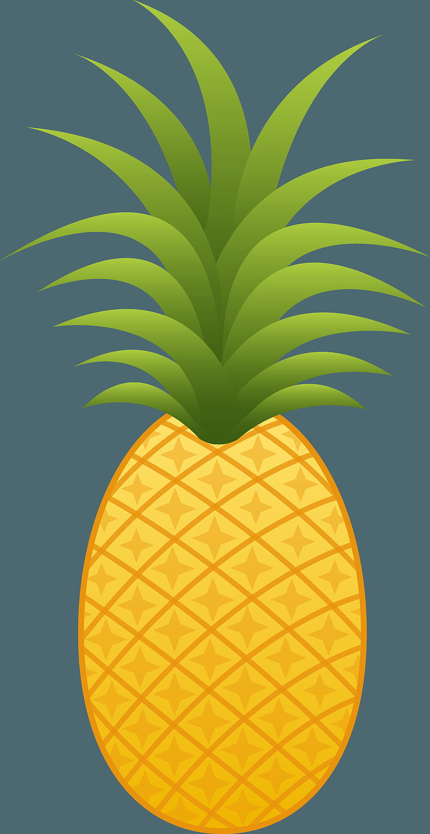 Ananas-iPhone. Clipart-Bibliothek - Clipart, Psych HD-Handy-Hintergrundbild