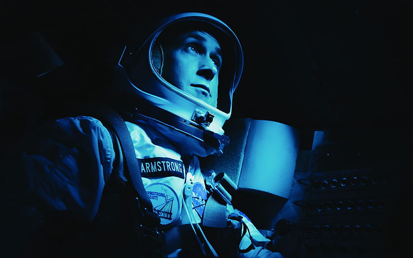 Ryan Gosling as Neil Armstrong in First Man Movie 2018 HD wallpaper