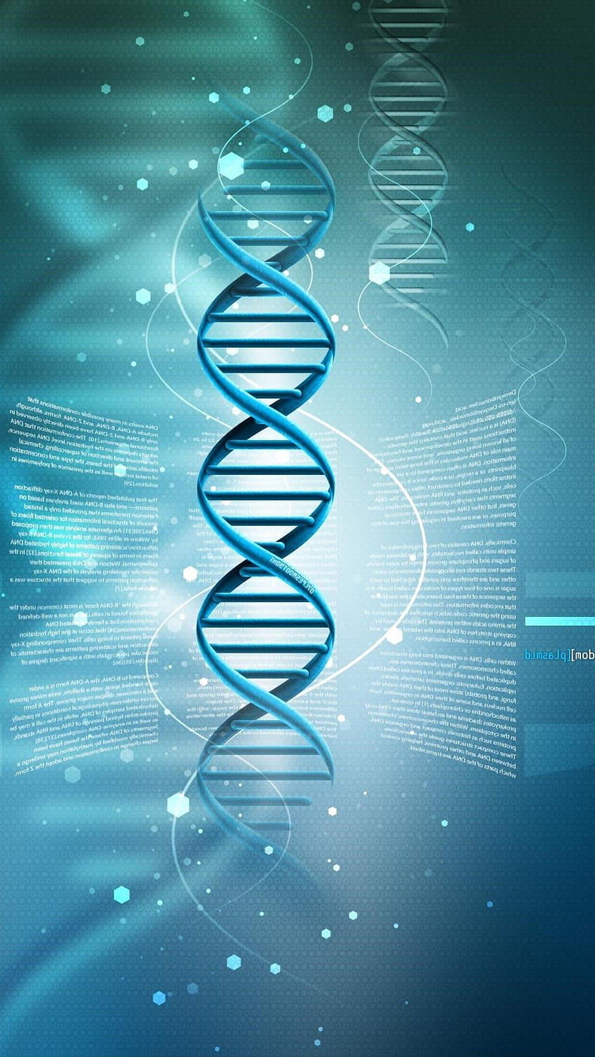 DNA . Mobil için 3D, Teknoloji, DNA HD telefon duvar kağıdı