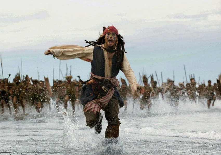 Pirates of the Caribbean ความบันเทิง ยนตร์ วอลล์เปเปอร์ HD